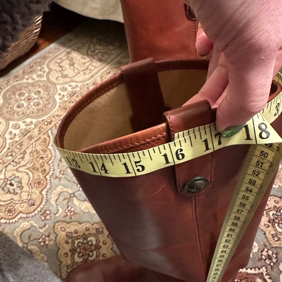 Frye Melissa button lug extended calf boots - Picture 12 of 13